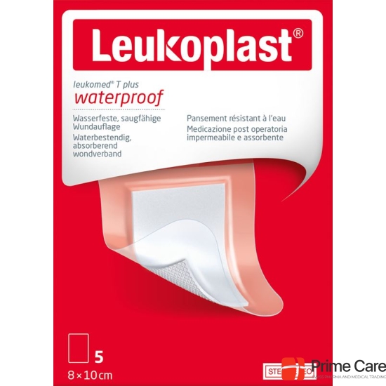 Leukoplast Leukomed T+ 8x10cm Sterile 5 pieces buy online