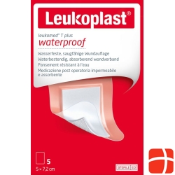 Leukoplast Leukomed T+ 7.2x5cm Sterile 5 pieces