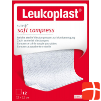 Leukoplast Cutisoft 7.5x7.5cm 12 pieces