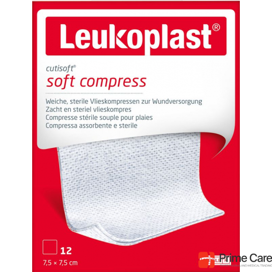 Leukoplast Cutisoft 7.5x7.5cm 12 pieces buy online