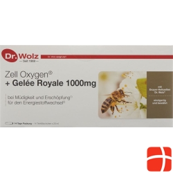 Dr. Wolz Zell Oxygen+gelee Roya 1000mg Ampullen 14 Stück