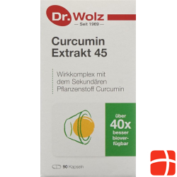 Dr. Wolz Curcumin Extrakt 45 Kapseln 90 Stück