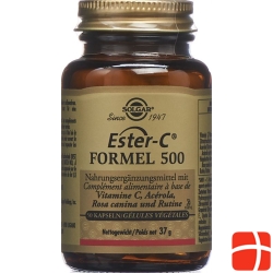 Solgar Ester-c Formel 500 Kapseln Flasche 50 Stück