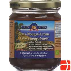 Bioking Nuss Nougat Creme Bio Glas 200g