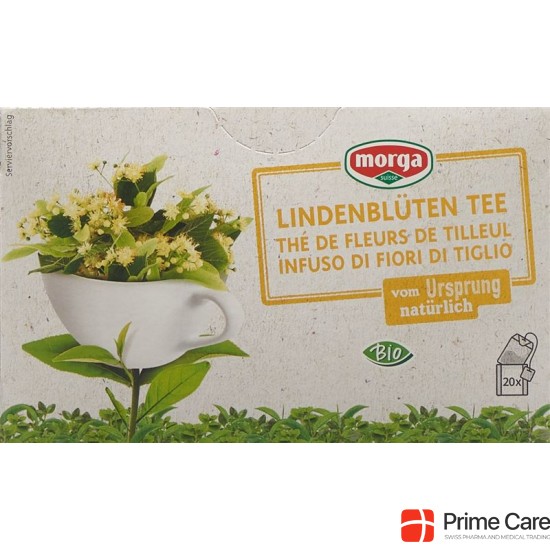 Morga Lindenblüten Tee mit Hülle Bio 20 Stück buy online