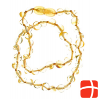 Selena's baby amber necklace 32-34cm gold color Abger