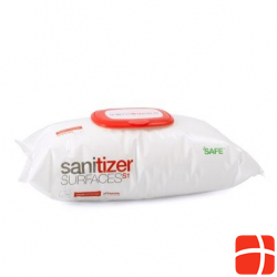 Saniswiss Sanitizer Surfaces S1 Wipes 100 Stück