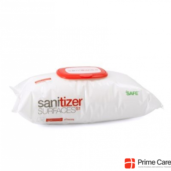 Saniswiss Sanitizer Surfaces S1 Wipes 100 Stück buy online