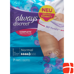 Always Discreet Inkontinenz Pants L Normal 7 pieces