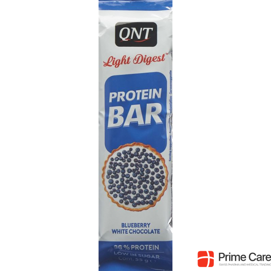 Qnt Light Digest Prot Bar Blueb Wh Choco 55g buy online