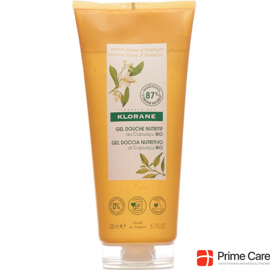 Klorane Shower Gel Orange Honey 200ml buy online