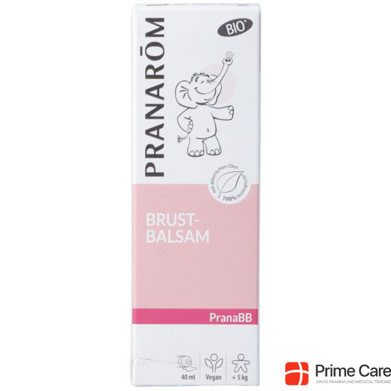 Pranarom Pranabb Brust Balsam Bio Tube 40ml buy online