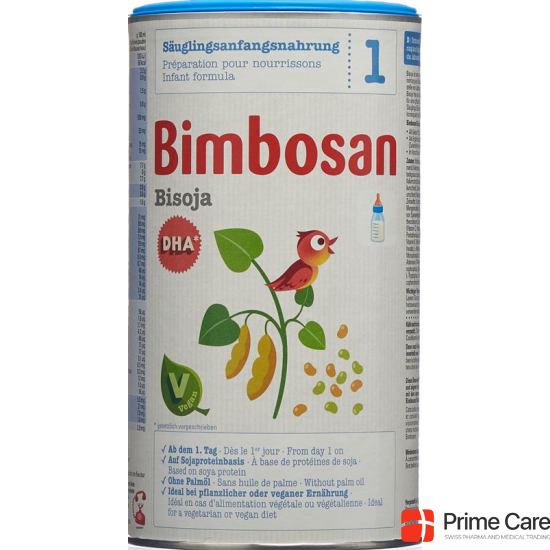 Bimbosan Bisoja 1 Saeugligsanfangsnahrung Dose 400g buy online