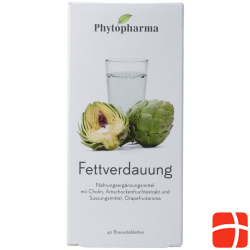 Phytopharma Fettverdauung Brausetabletten 40 Stück