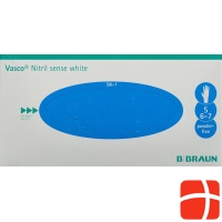 Vasco Nitril Sense S White 200 Stück