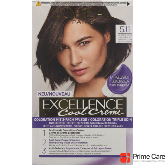 Excellence Cool Creme 5.11 Ultra cool light brown buy online