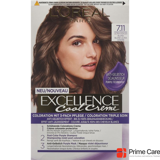 Excellence Cool Creme 7.11 Ultra Cool Blonde buy online