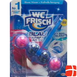 WC-frisch Kraft-Activ Blauspüler Blütenfri 50g