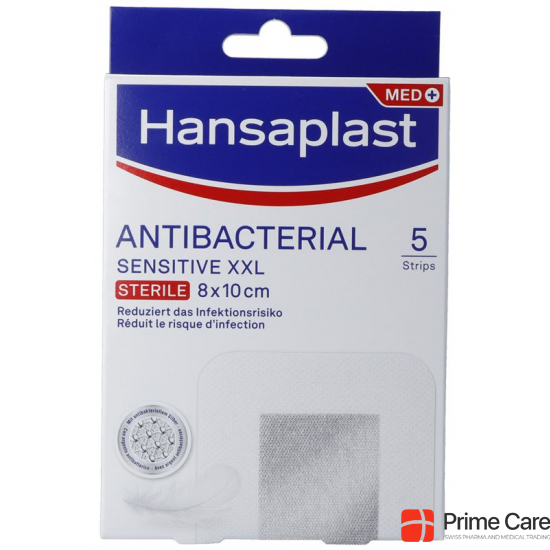 Hansaplast Med Antibact Sens Strips XXL (n) 5 Stück buy online