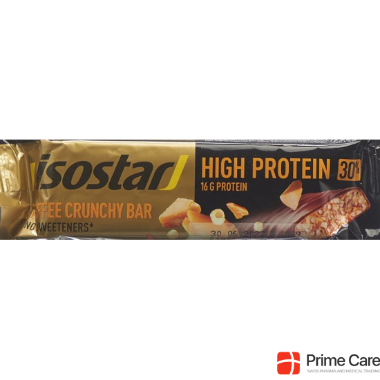 Isostar High Protein Riegel Toffee Crunchy 55g buy online