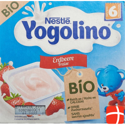 Nestle Yogolino Bio Erdbeer 90g