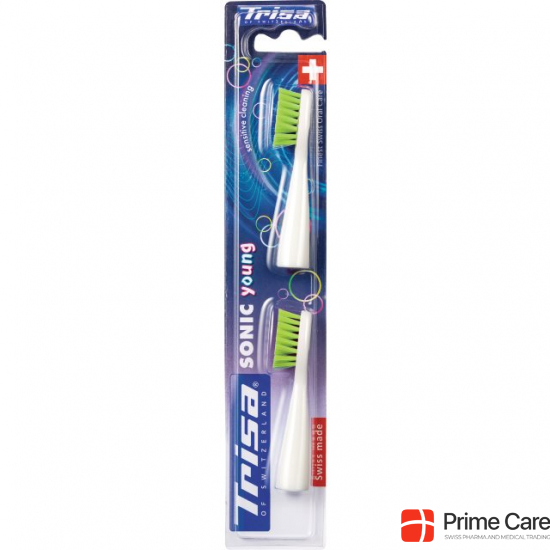 Trisa Ersatzset Sonic Pro Clean Young 2 Stück buy online