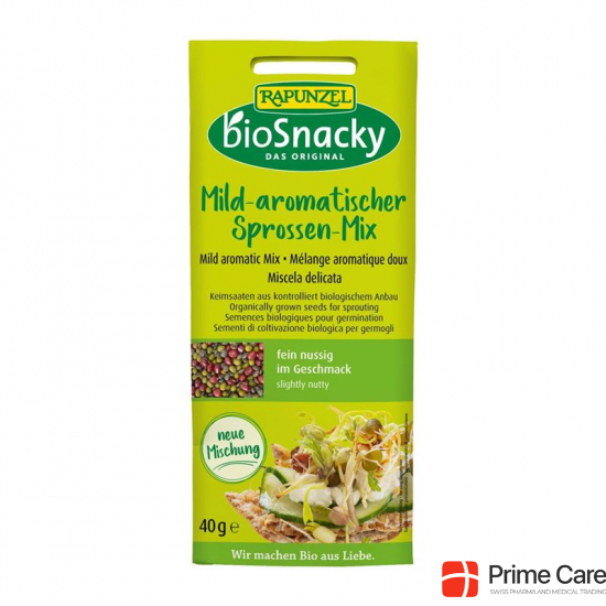 Rapunzel Mild Aromat Sprossen-Mix Biosnacky 40g buy online