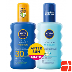 Nivea Mixpack P&m Spray LSF 30 400ml +after Sun Spray