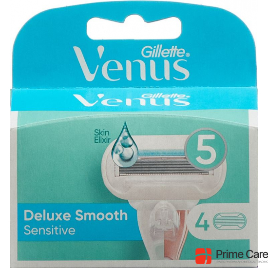 Gillette Venus Deluxe Smooth Blades Sensitive 4 pieces buy online