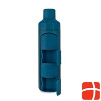 Yos Bottle Tagesdispenser 375ml mit 4faechern Blau