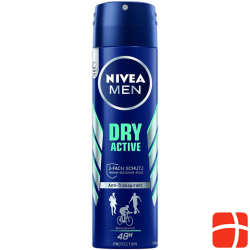 Nivea Male Deo Dry Active Aeros (neu) Spray 150ml