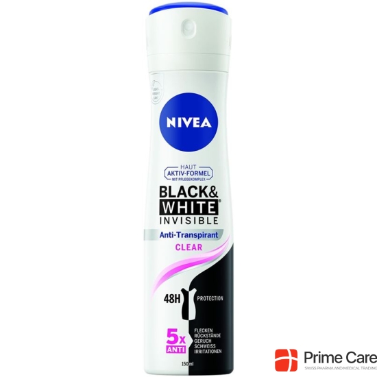 Nivea Fem Deo Inv Bla&whi Aeros Cle (n) Spray 150ml buy online