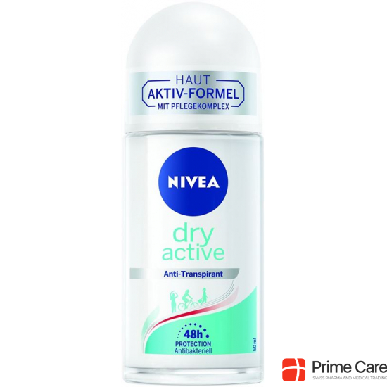 Nivea Female Deo Dry Active (neu) Roll-On 50ml buy online