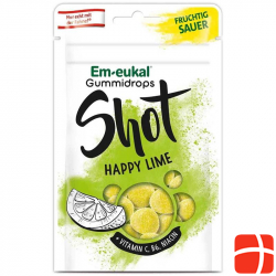Soldan Em-Eukal Gummidrops Shot Hap Li Zucker 65g