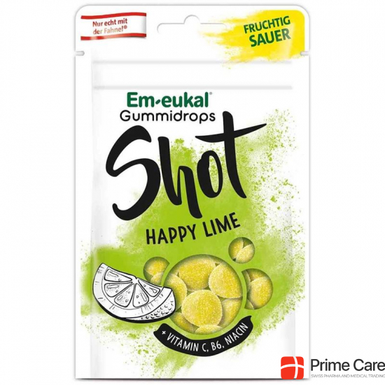 Soldan Em-Eukal Gummidrops Shot Hap Li Zucker 65g buy online