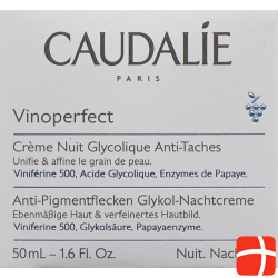 Caudalie Vinoperfect Creme Nuit Glycolique 50ml