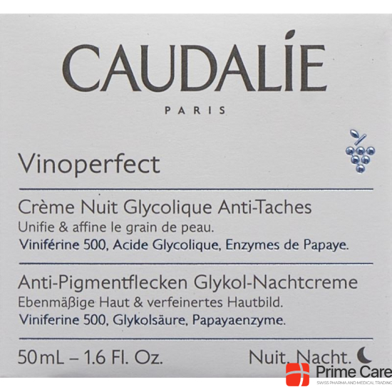 Caudalie Vinoperfect Creme Nuit Glycolique 50ml buy online