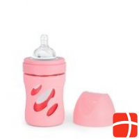 Twistshake Anti Colic Glass Bottle 180ml Past Pink