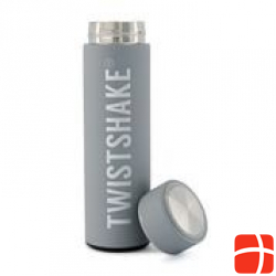 Twistshake Thermos Bottle Hot Cold 420ml Past Grey