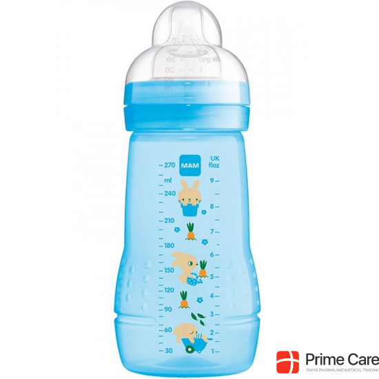Mam Easy Active Baby Bottle Flasche 270ml 2+m Boy buy online