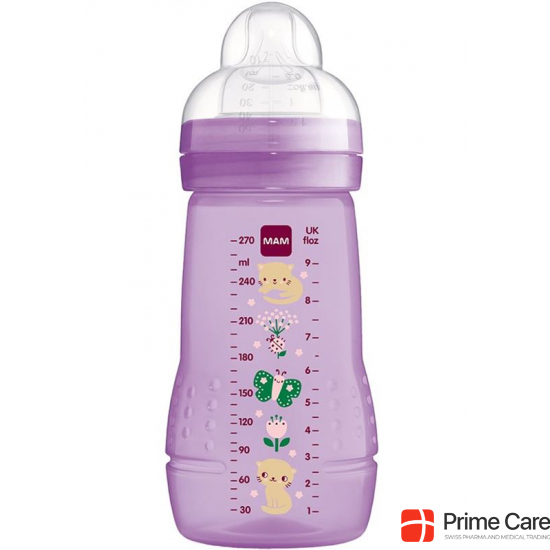 Mam Easy Active Baby Bottle Bottle 270ml 2+m Girl buy online