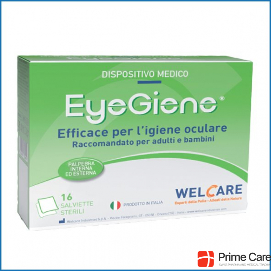 Eyegiene Augen-Reinigungstuch Steril 16 Stück buy online