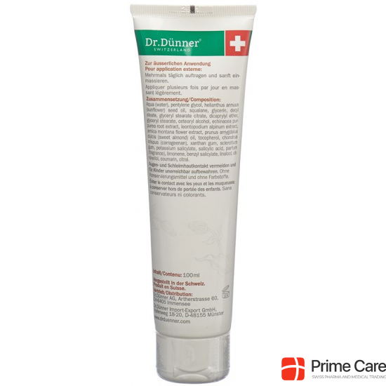Dünner Herbal Care Cream Tube 100ml buy online