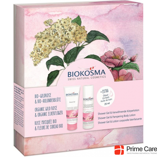 Biokosma X-mas 2021 wild rose elderflower buy online