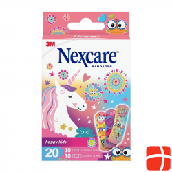 3M Nexcare Kinderpflast Happy Kids Magic 20 Stück