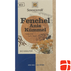 Sonnentor Fenchel Anis Kümmel Tee Bio Beutel 18 Stück