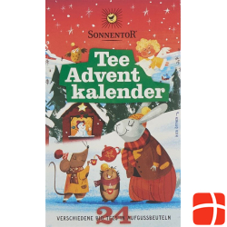 Sonnentor Adventkalender Tee Beutel 24 Stück