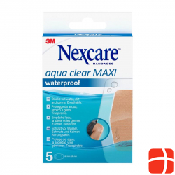 3M Nexcare Aqua Clear Maxi Waterpr 59x88mm 5 Stück