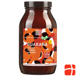 Naturkraftwerke Guarana Pulver Bio Glas 260g