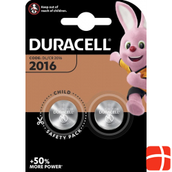 Duracell Batt Cr2016 3v Lithium B2 XL Blister 2 Stück